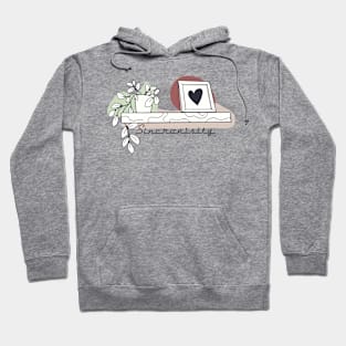 Sincronisity Colored Hand drawn shelf Hoodie